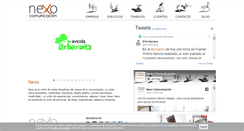 Desktop Screenshot of nexocomunicacion.es
